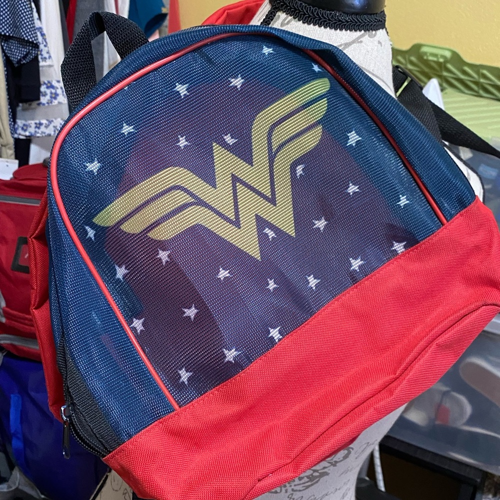 Wonder Woman Backpack with Stars